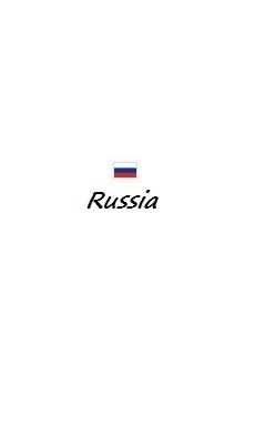 Bandiera e titolo Russia